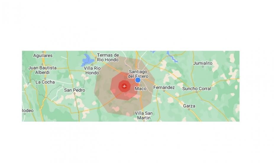 Un fuerte sismo sorprendió a Santiago del Estero