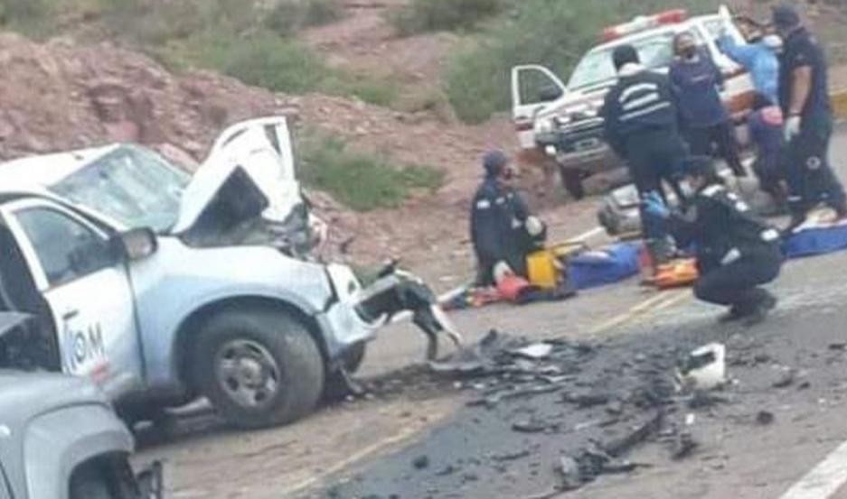Cafayate: Dos muertos tras el choque de camionetas