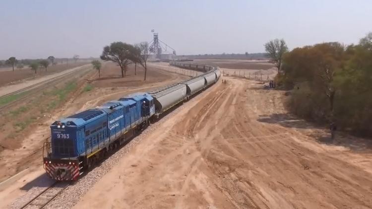 Belgrano Cargas triplico las toneladas transportadas