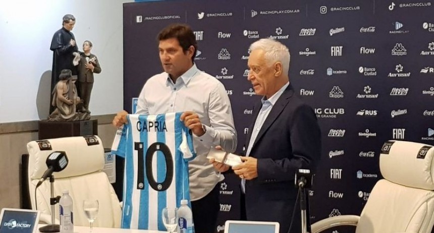 El 'Mago' Capria nuevo mánager de Racing