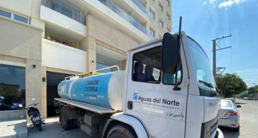 Aguas del Norte dispuso personal específico para las zonas afectadas por la crisis hídrica