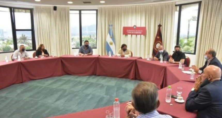 El Gobernador se reunió con directivos del Foro de Intendentes