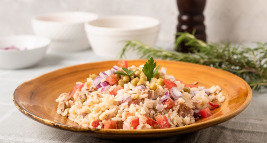 Arroz con atún