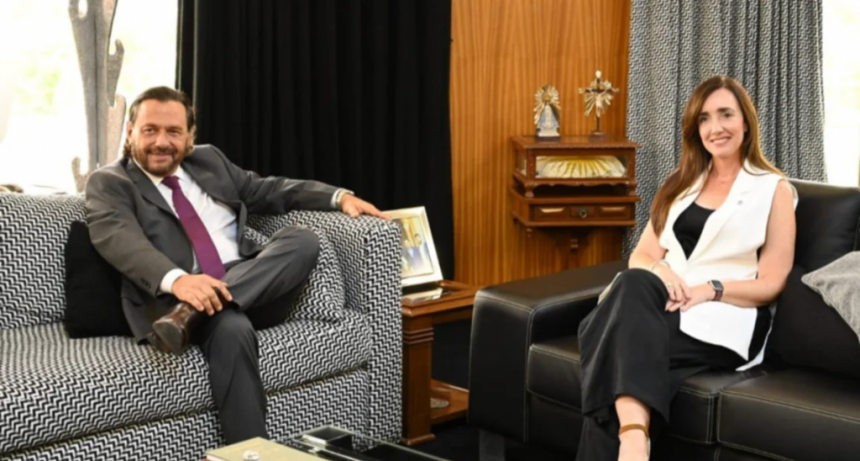 Gustavo Sáenz se reunió con la Vicepresidenta