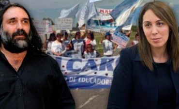 Baradel propuso un impasse a Vidal