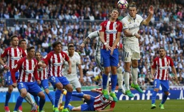Atlético se lo empató a Real Madrid sobre el final 1 a 1 y la Liga quedó al rojo vivo