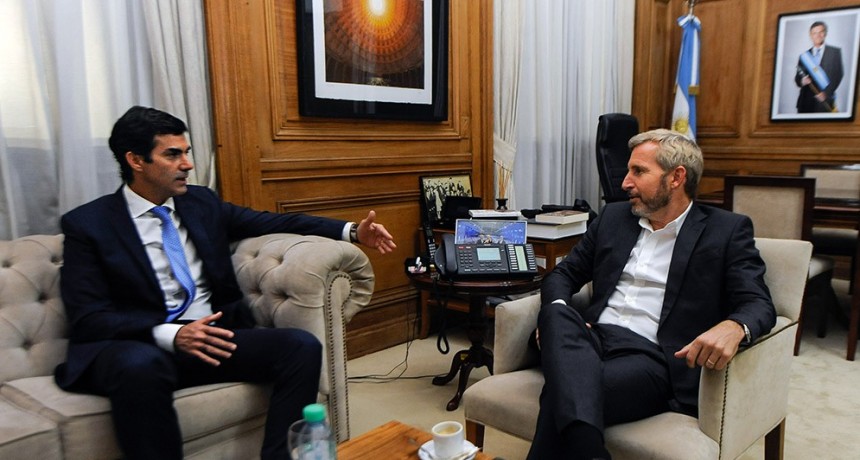 Urtubey se reunió con el ministro del Interior Rogelio Frigerio
