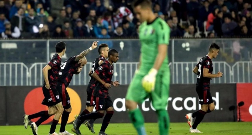 River le ganó 2 a 0 a Palestino