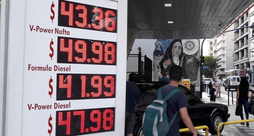 Suben los combustibles desde el 1 de mayo