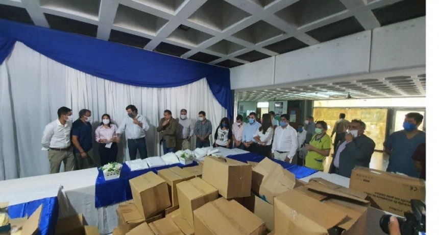 La Provincia provee de elementos y equipamiento a hospitales