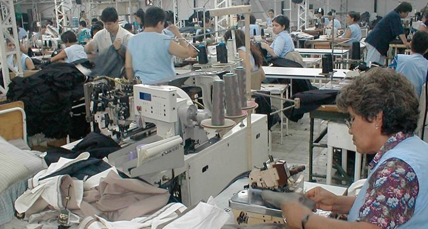 La industria textil cayó un 18% en marzo 