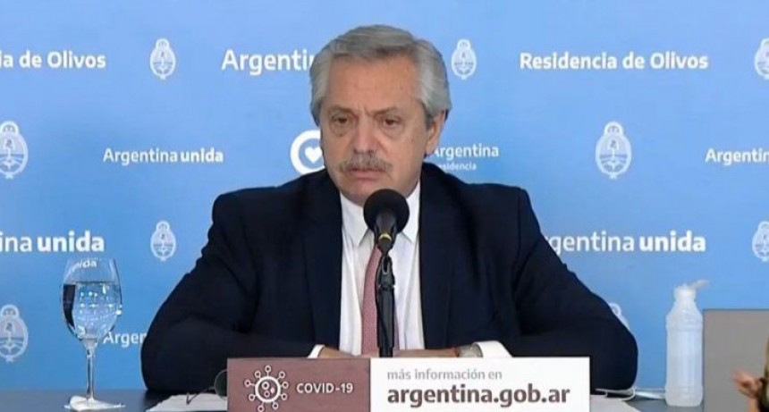 EN VIVO Fernández: 'Desde que volvieron las clases, la curva de contagio ascendió precipitadamente'