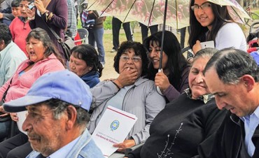 Familias de la zona sudeste de Capital recibirán las escrituras de sus terrenos