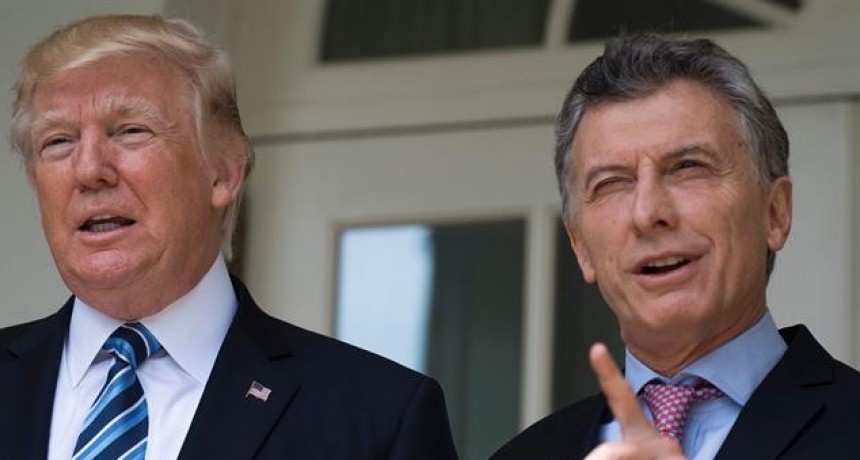 Trump le expresò su respaldo a Macri