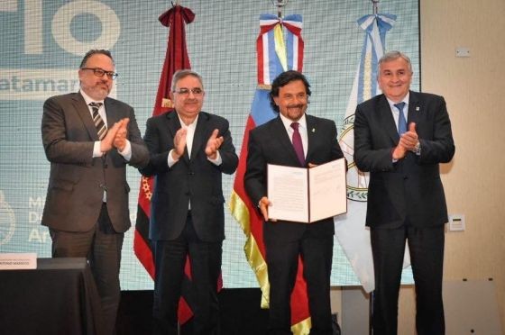 Salta, Jujuy y Catamarca oficializaron el Comité Regional del Litio