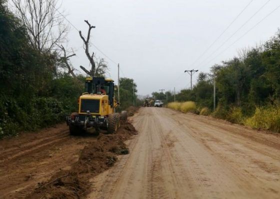 Sáenz anunció el inicio de la pavimentación de la ruta provincial 35