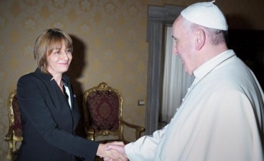 Gils Carbó viajará por tercera vez al Vaticano a visitar al Papa Francisco