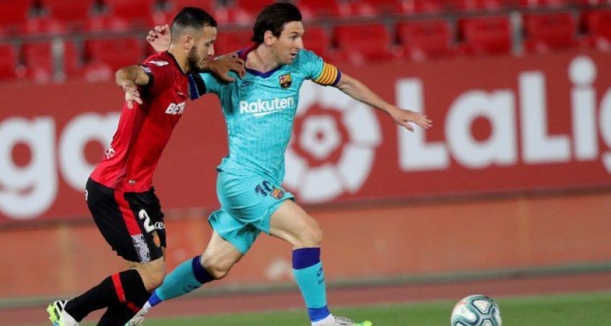 Messi se lucio ante Mallorca