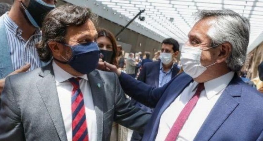  Sáenz y Alberto Fernández en los actos por el Bicentenario del General Güemes