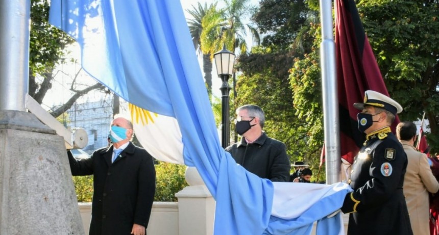 Conmemoraron el Día de la Bandera