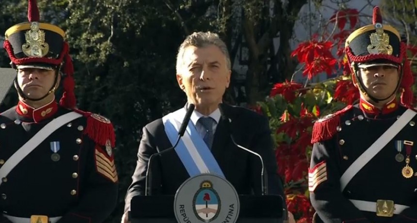 El presidente y Pichetto celebraron la Independencia en Tucumán