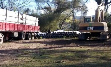 Inició la construcción de un nuevo acueducto en Vaqueros