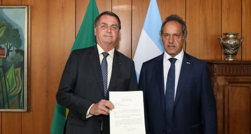 Scioli se reunió con Bolsonaro: “Quiere lo mejor para Argentina”