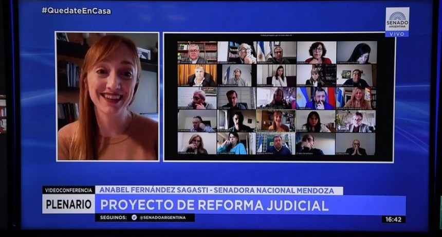 La reforma judicial será tratada la próxima semana en el Senado