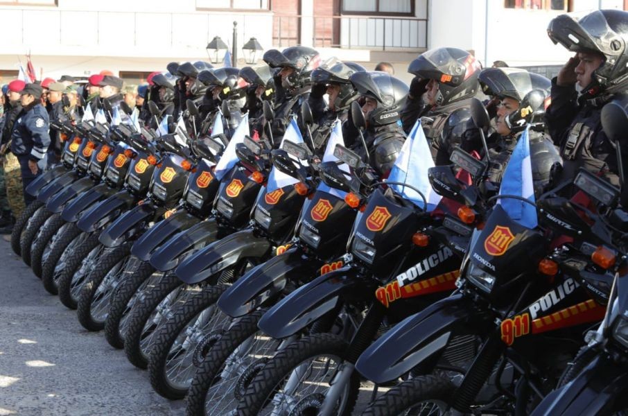  El servicio de seguridad Provincial cuenta con nuevas motos