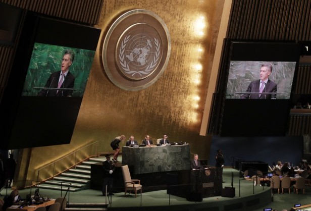ONU: Presidente Macri Mauricio