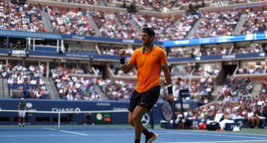 Del Potro está en semifinales del US Open