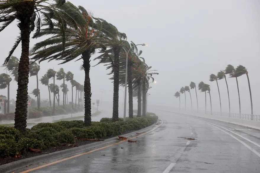 El huracán Ian llegó a Florida 