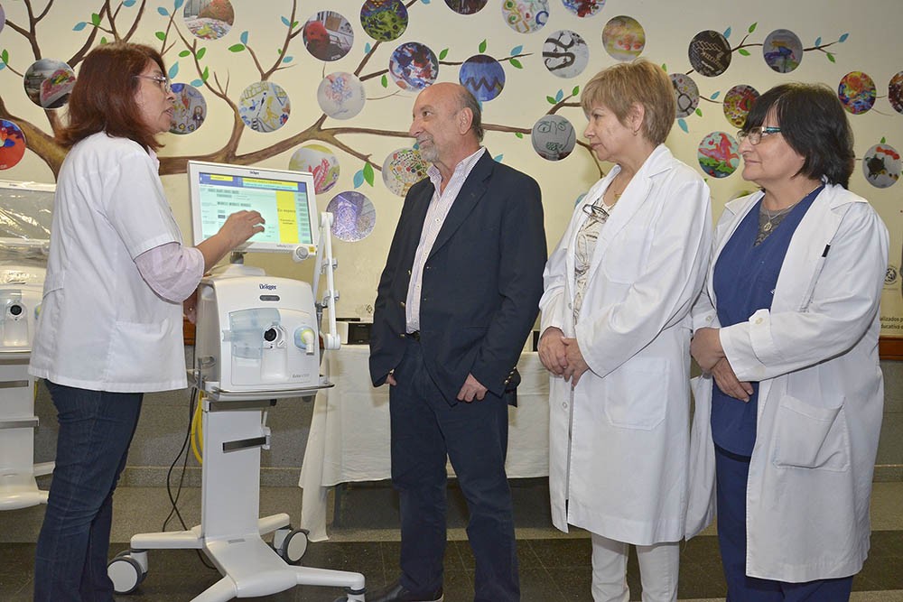 Hospital Materno Infantil recibió equipamiento 