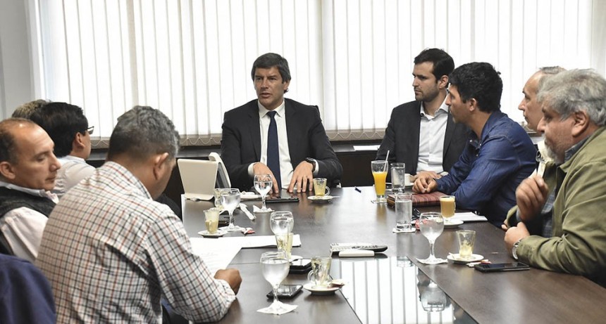 Yarade recibió a gremialistas Estatal