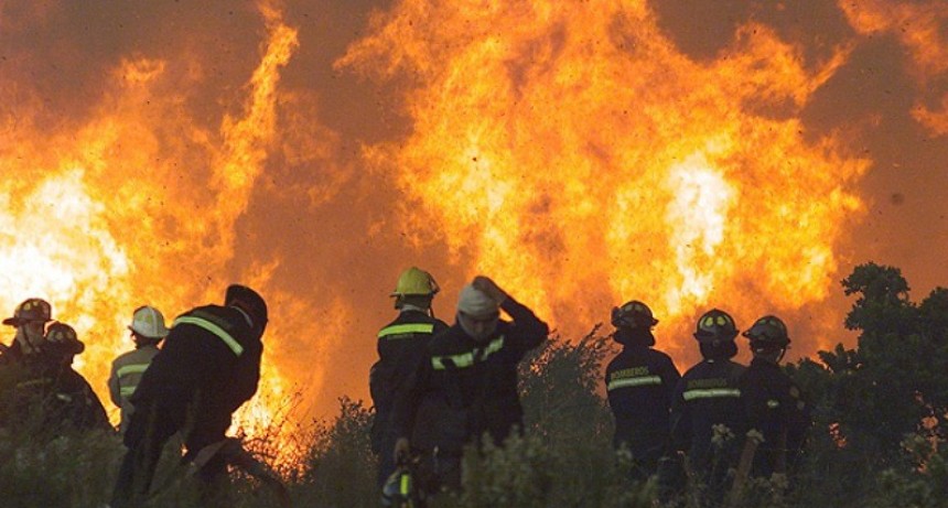 El Gobierno pagara  $10.000 a quienes combaten incendios