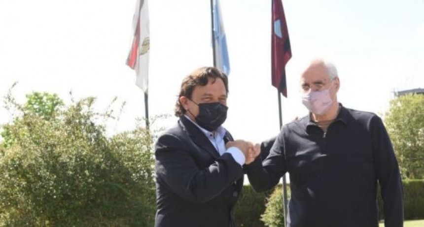  Sáenz se reunió con el Ministro de Defensa de Nación