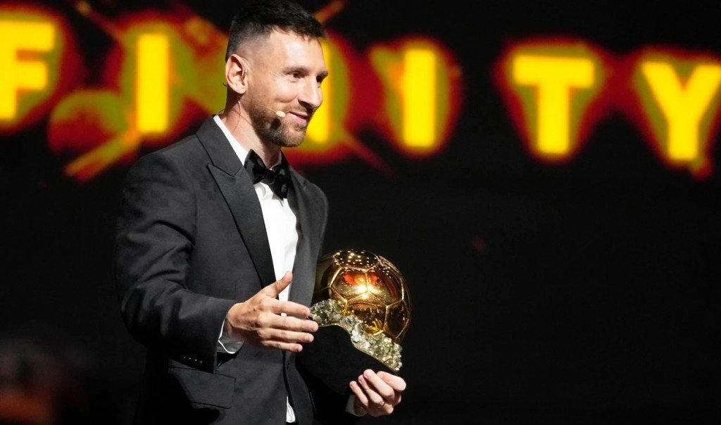 Messi se alzò con su 8º Balòn de Oro 2023