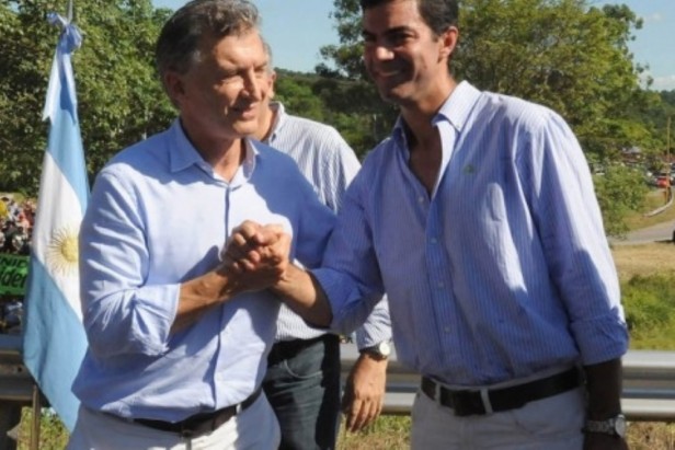 Presidente Mauricio Macri junto al gobernador de Salta Juan Manuel Urtubey