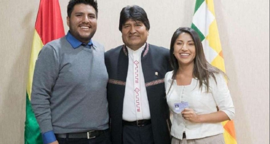 Los hijos de Evo Morales ya llegaron a Buenos Aires
