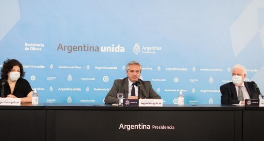 Fernández anunció el fin del aislamiento obligatorio en el AMBA