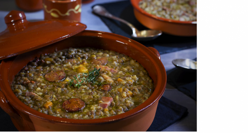 Guisado de lentejas