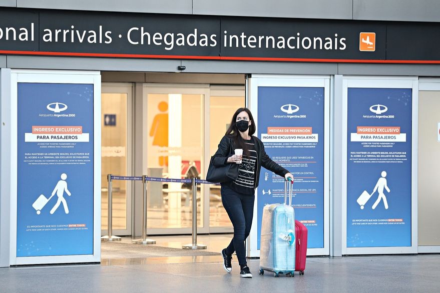  Turistas extranjeros pueden ingresar a la Argentina