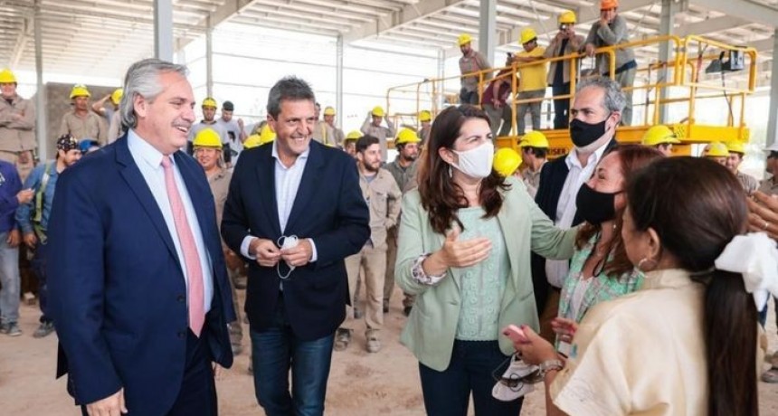 El Presidente recorrió el Parque Industrial 