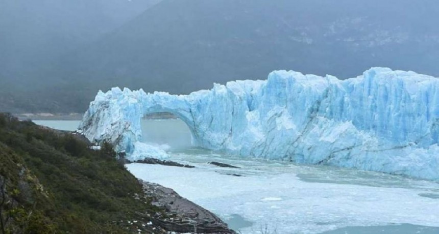 El glaciar Perito Moreno se rompió ante los ojos de muy pocos